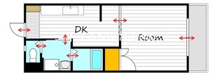 五月マンションメーベの物件間取画像